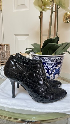 Christian dior cannage boots - christian,